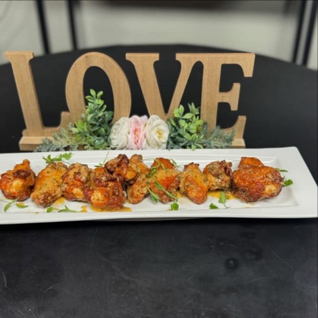 Traditional Bone-In Chicken Wings.